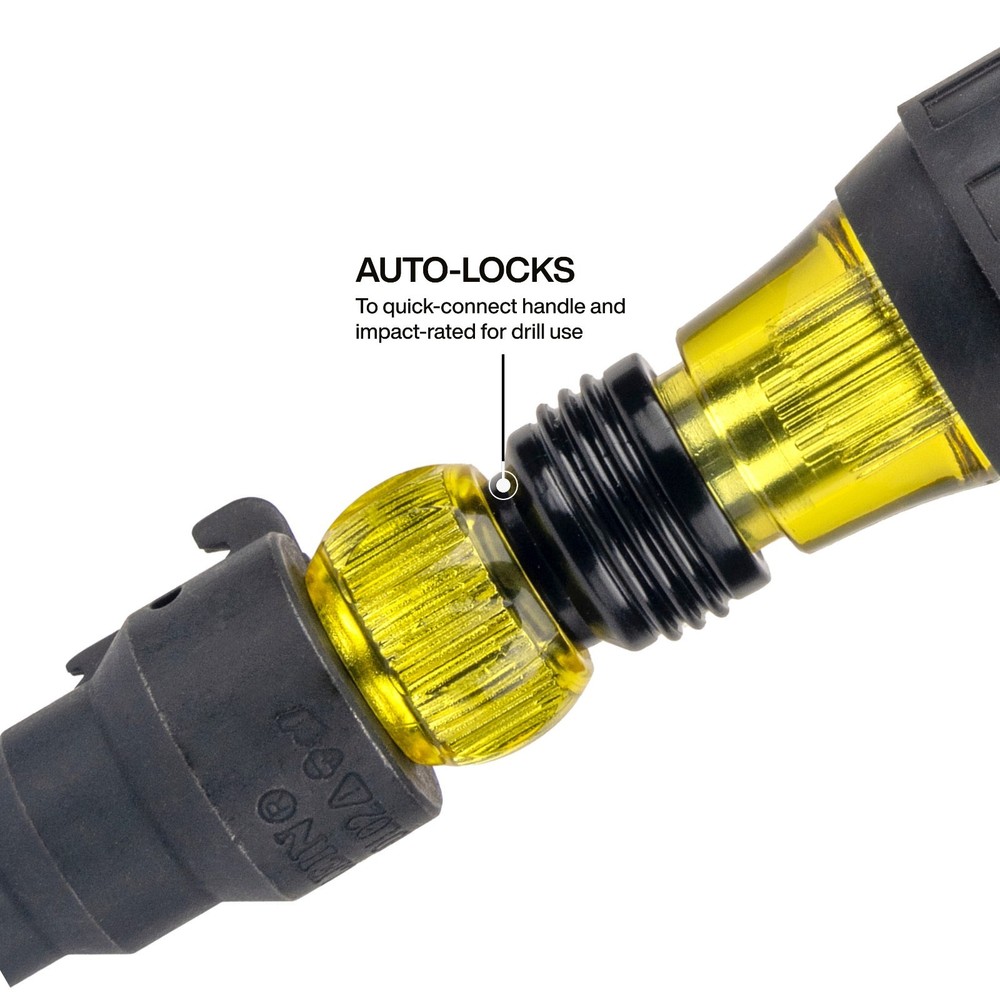 Klein Tools 85191HD Impact-Rated Flip Socket Conduit Reamer Driver