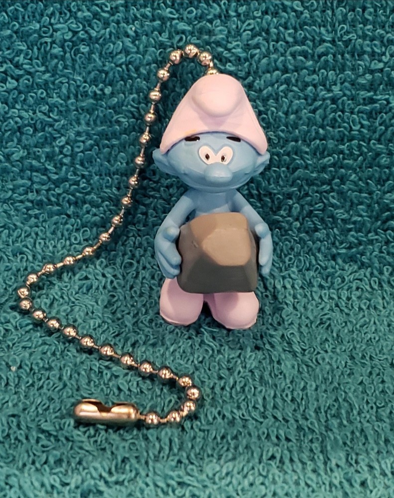 Hefty Smurf Handmade Light Pull or Fan Pull - The Smurfs