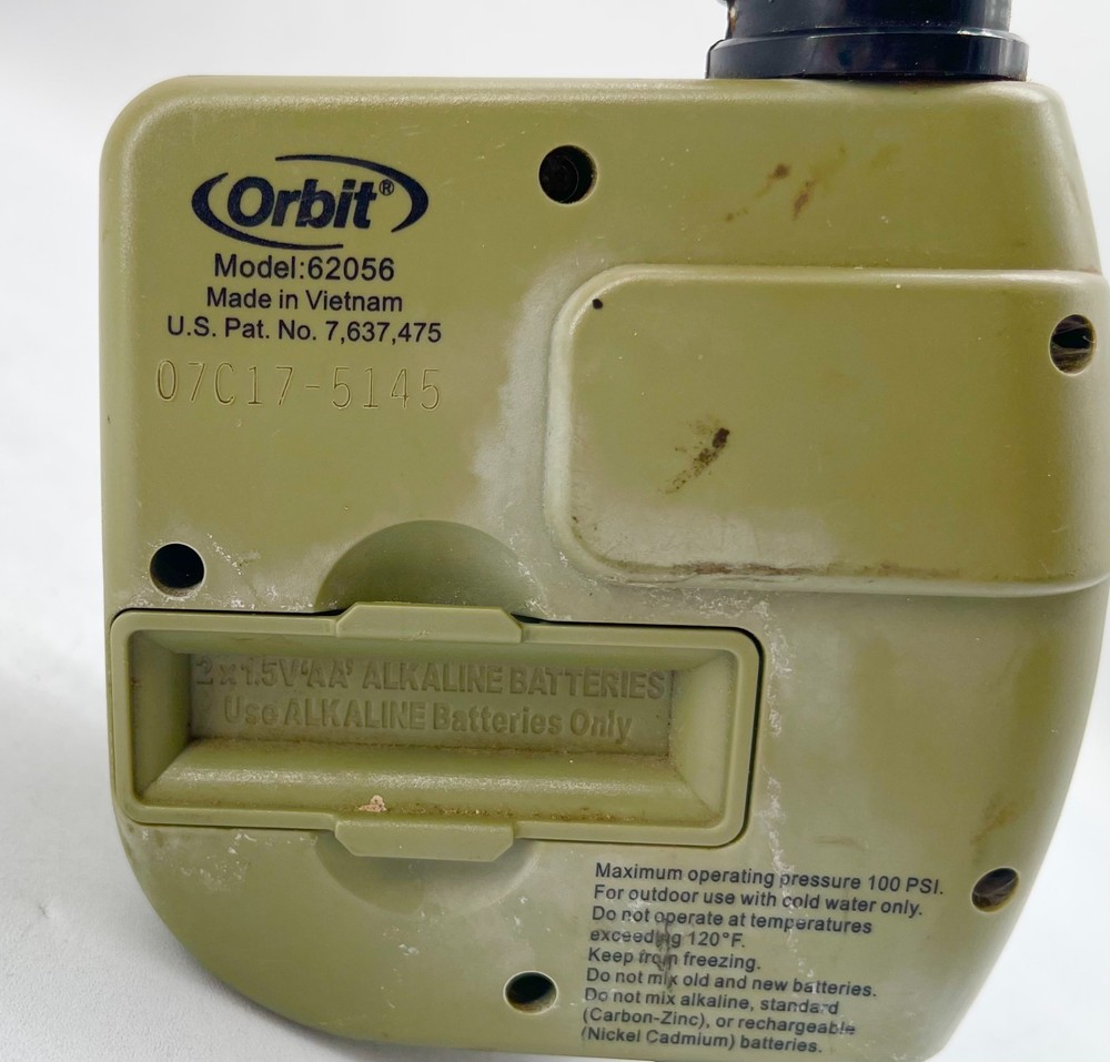 ORBIT 62056 ONE OUTLET SINGLE-DIAL HOSE FAUCET TIMER