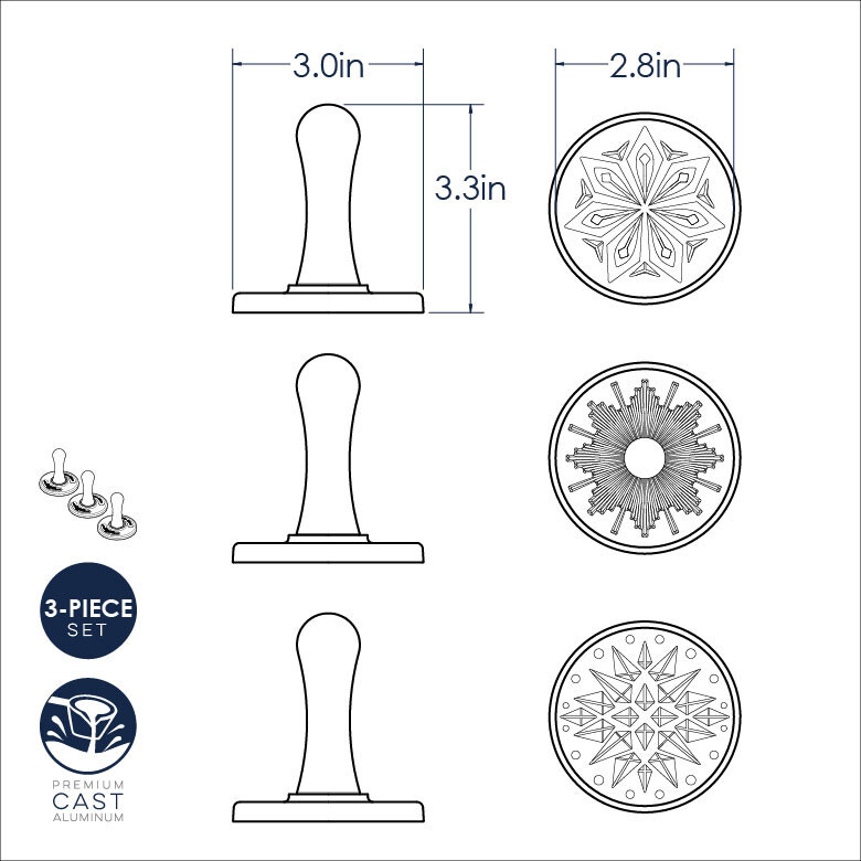 Nordic Ware Starry Night Cookie Stamps