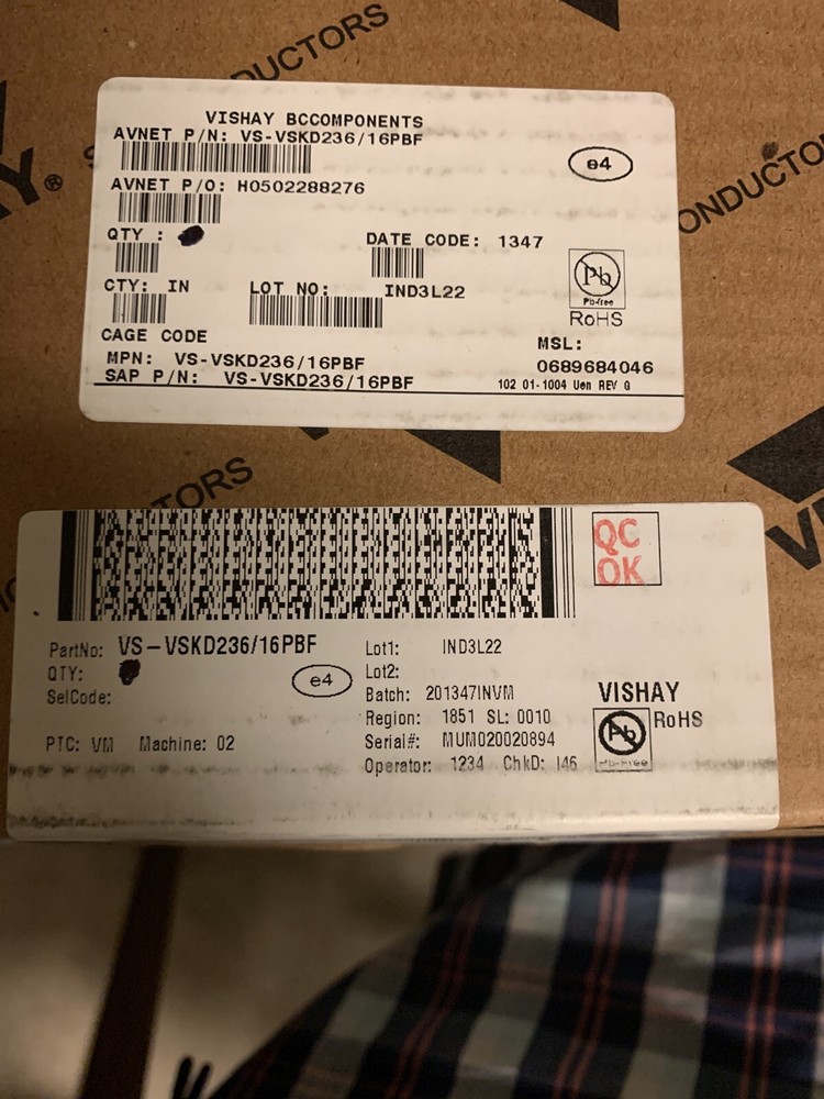 VISHAY VS-VSKD236/16PBF Chassis Mount