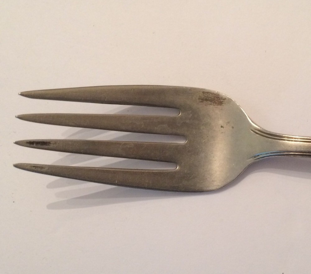 JEWEL by International Silver Plymouth Flatware Solid Cold Meat Serving Fork