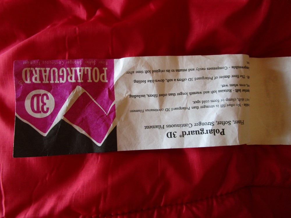 Mountain Hardwear 3rd Dimension sleeping bag long