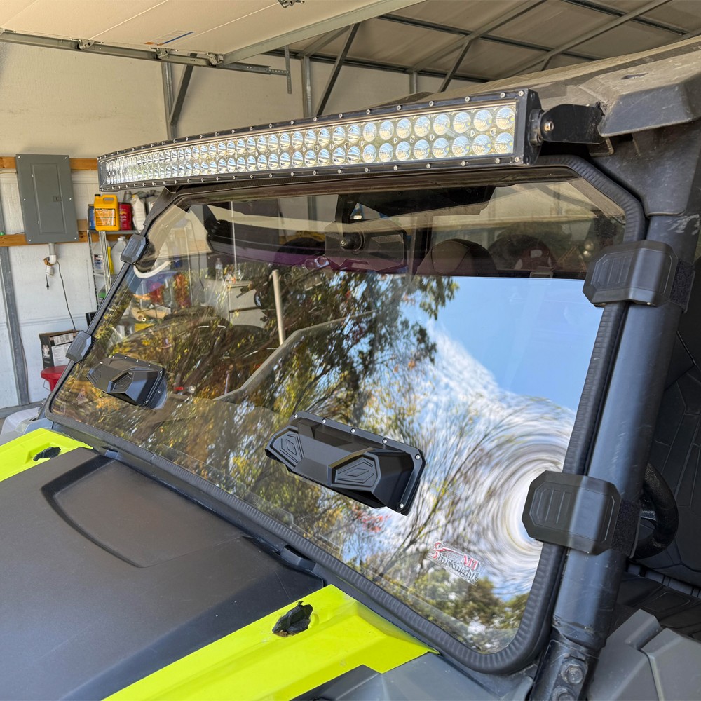 UTV Vented Full Windshield For Polaris General 4 1000/ General XP 1000 2017-2026