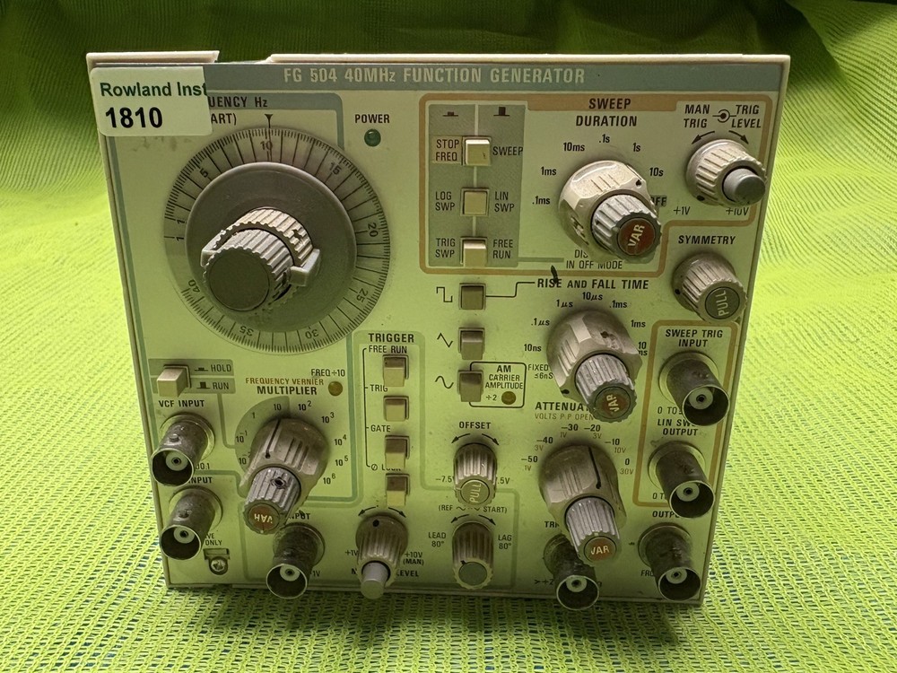 TEKTRONIX FG 504 FUNCTION GENERATOR 40MHz