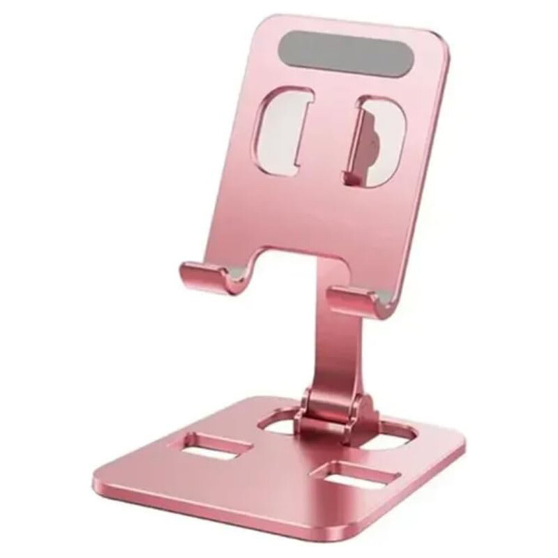 Aluminum Foldable Phone Stand | Adjustable Desktop Holder for iPhone iPad Tablet