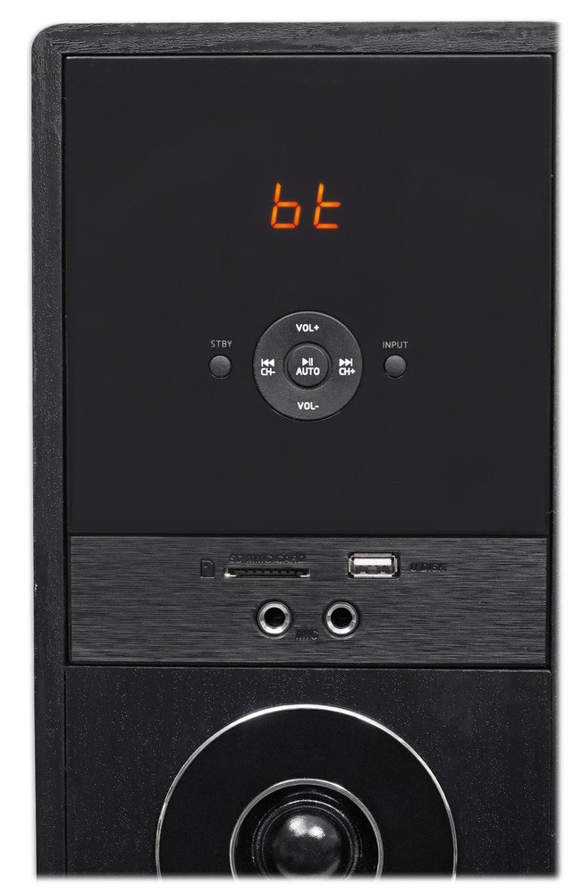 Tower Speaker Home Theater System w/Sub For Sharp Smart Television TV-Black