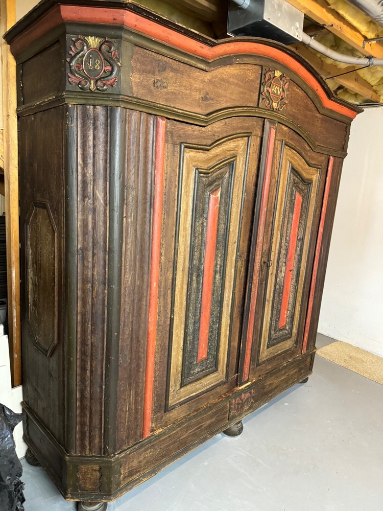 1801 Painted German Schrunk