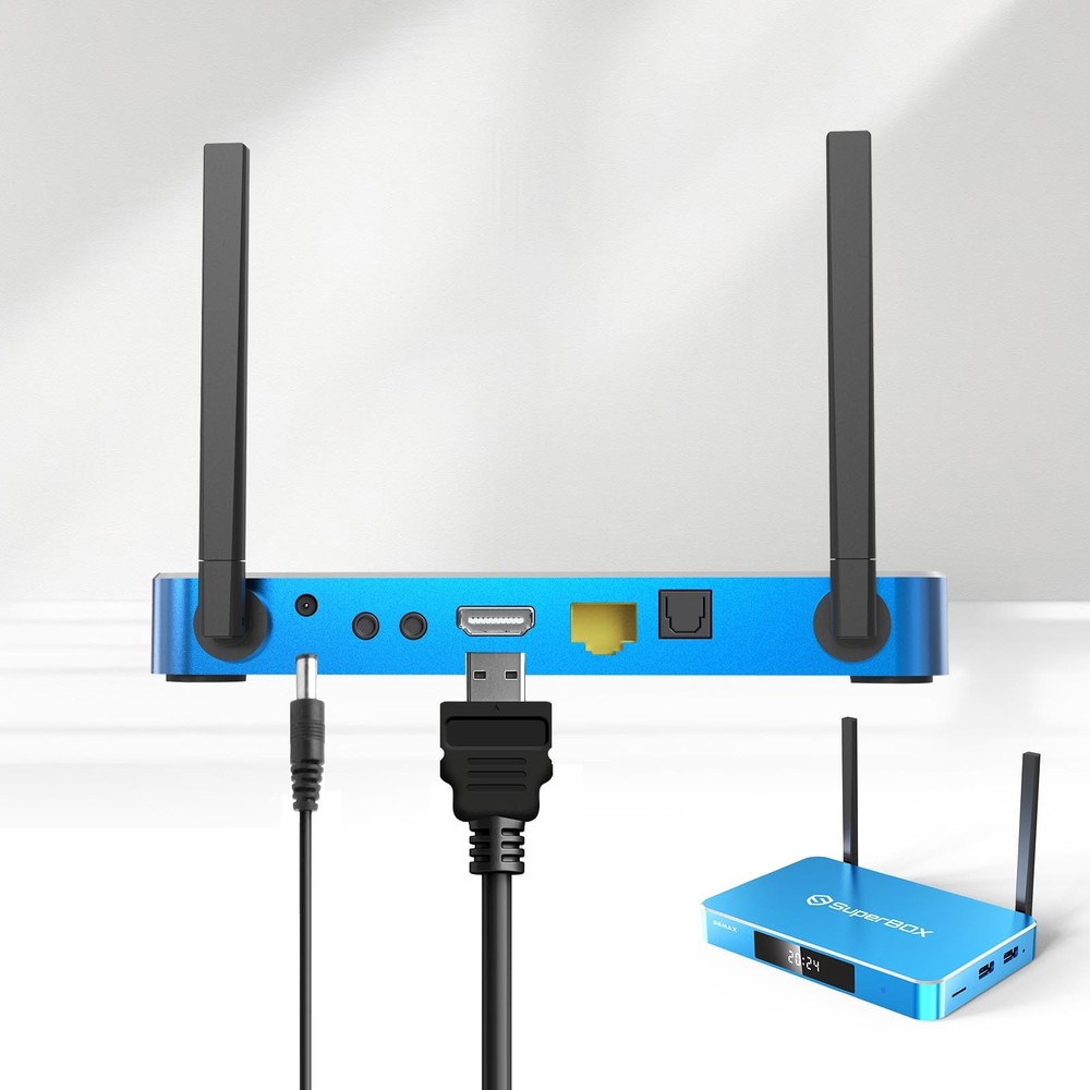 New SuperBox S6 Max Android Wireless Internet Portable Same-day ship upon order