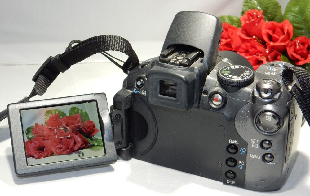 Canon PowerShot S5 8.0 MP Digital Camera - Black