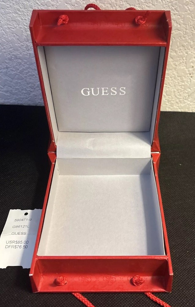 Guess RED Empty Watch Presentation Storage Box