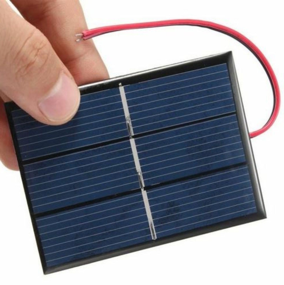 DIY Power Charger Panel PV Solar Power PCB Mini Panels With 15cm/5.9" Wire Cable