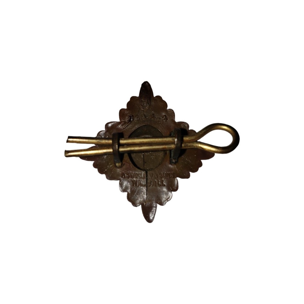 WW2 Wartime Production Bakelite Pips - Pair