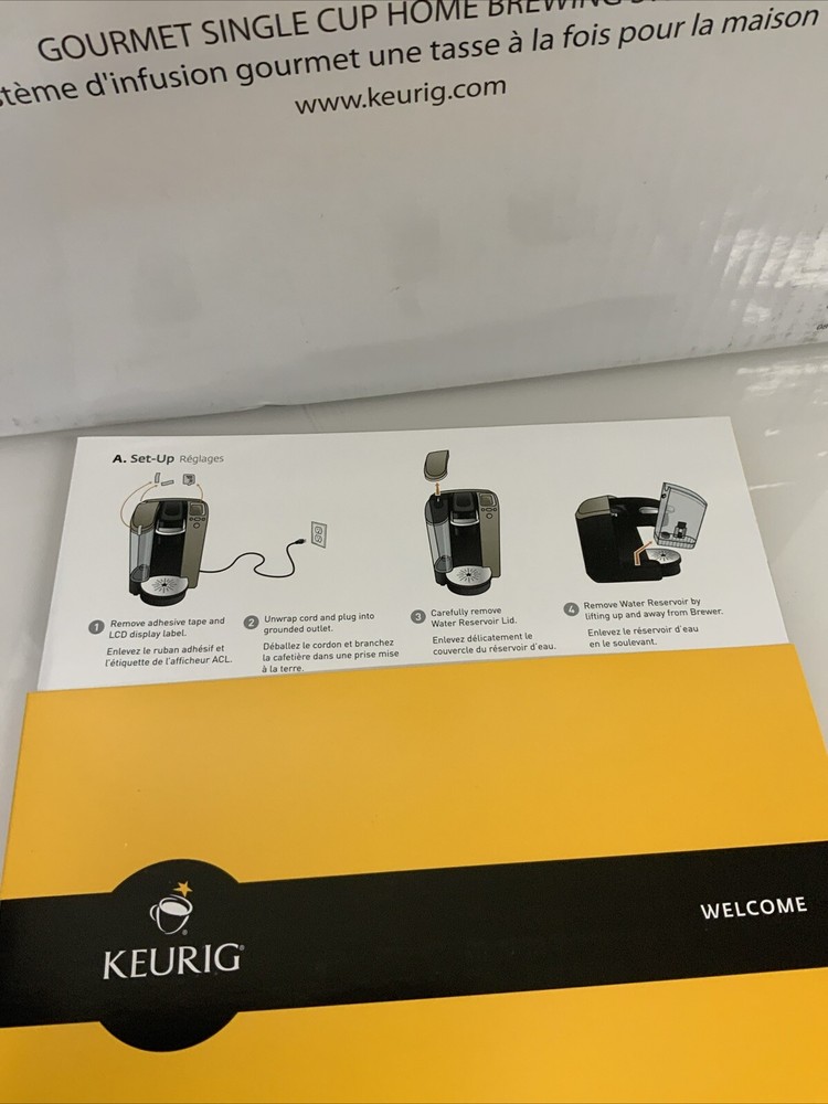 Keurig Gourmet Single Cup Model/ B70 Platinum Single Cup Brewing System
