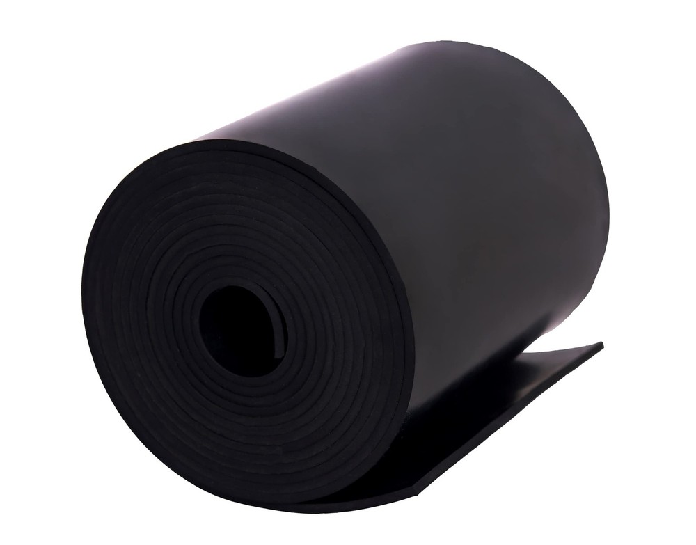 Neoprene Rubber Sheet Solid Rubber Strips Roll PadInsulation for Weather Stri...