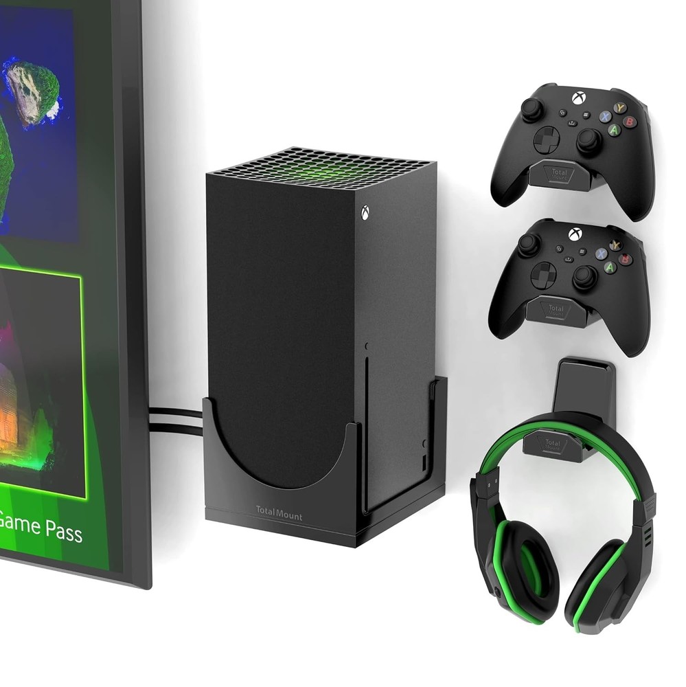 Innovative Wall Mount for Xbox Series X – Secure Support and 3 Controller Slots