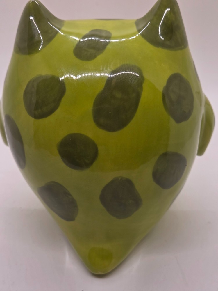 Vintage Ceramic Owl Night Light Table Lamp