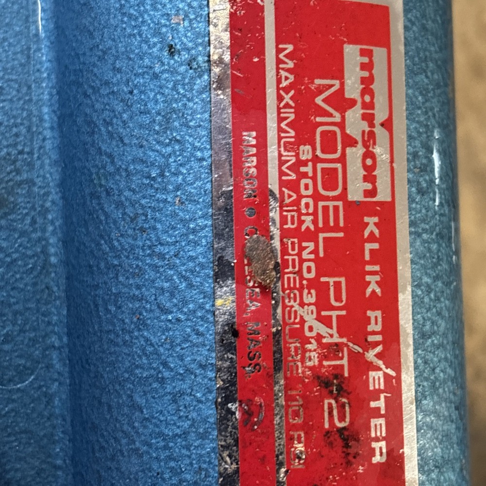 Marson Model PHT-2 Air Riveter