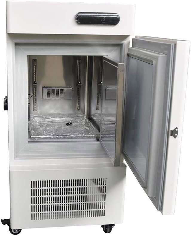 -80°C 58L Vertical Ultra Low Temperature Freezer Refrigerator for Sample Storage
