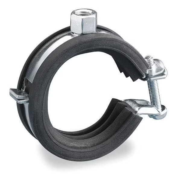 Nvent Caddy EZ-Riser Superfix Cushioned Pipe Clamp,2 1/2 In 454011 Nvent Caddy