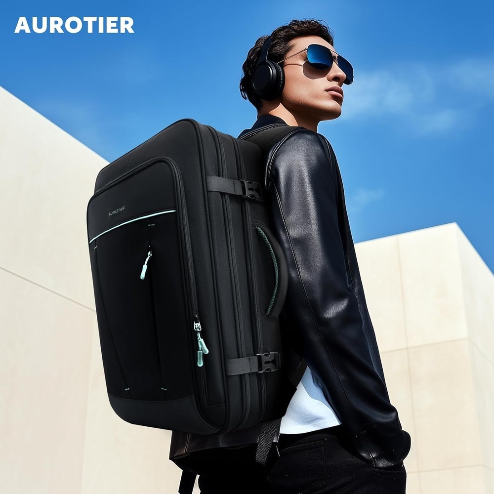 DJ Controller Backpack Padded DJ Mixer Case 17" Laptop Black Polyester
