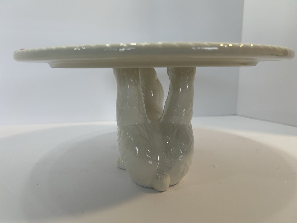 Pier One Easter Bunny Cake Stand