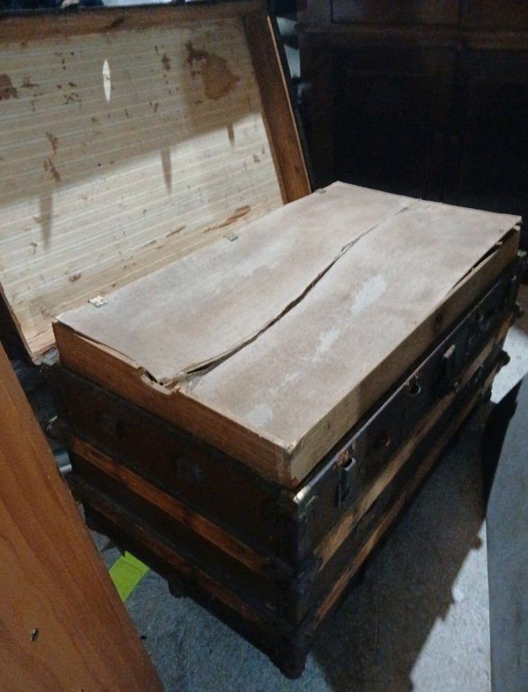 antique trunk