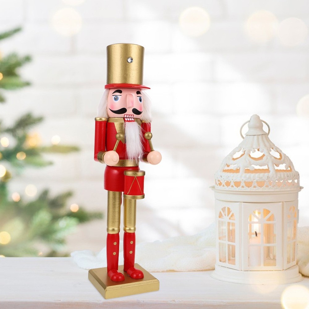 Wooden Nutcracker Decorations Nutcrackers Christmas Soldiers