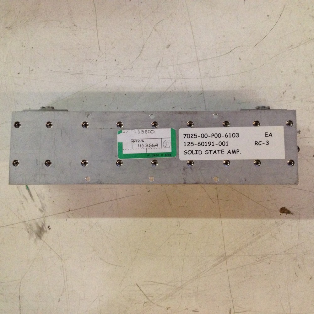 RF Amplifier Radio Frequency AMA1724B21 Solid State 101-10077