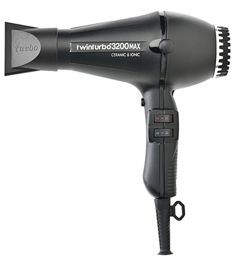 Turbo Power TwinTurbo 3200 MAX Ceramic Ionic | Black