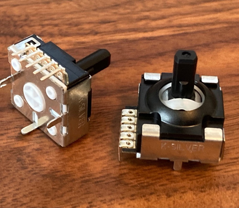 JH16 Joystick Module, K-Silver, Hall Effects, 5 pack