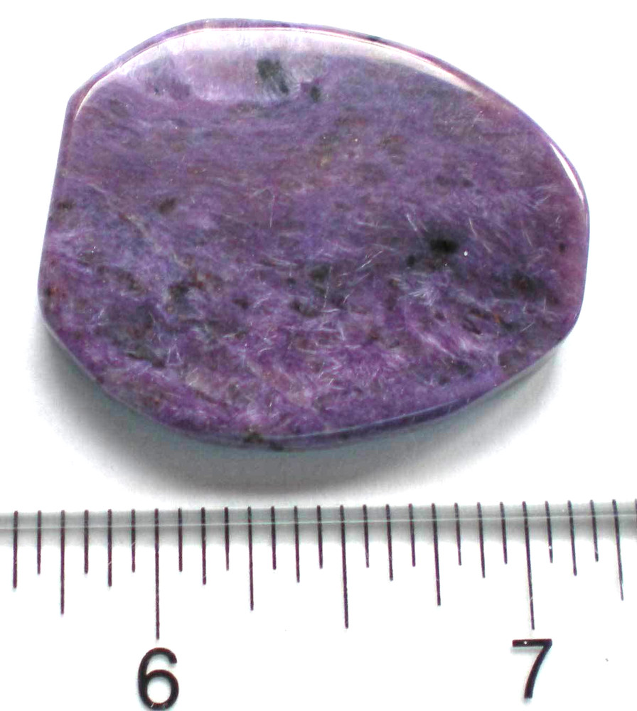 Charoite A Flat Palmstone  sc760e