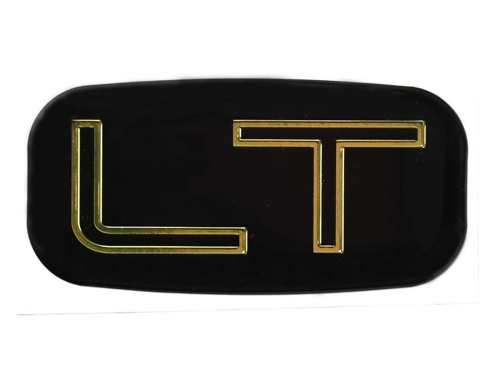 2pcs LT Emblems 3D Sticker Nameplate Replacement for 99-07 15036136 Chevrolet...