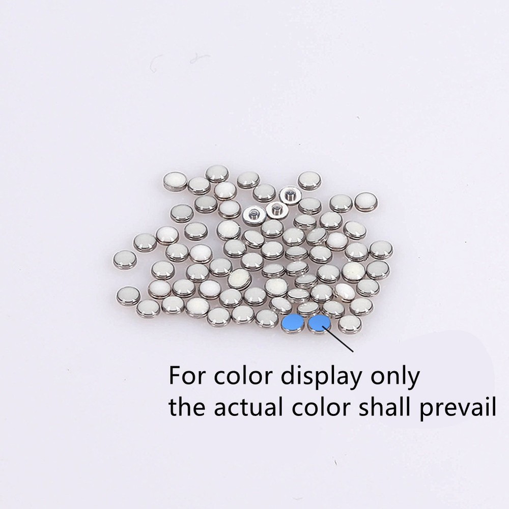 10Pack Blue/Green Luminous Universal Watch Bezel Dial Night Viewing Dot Deco