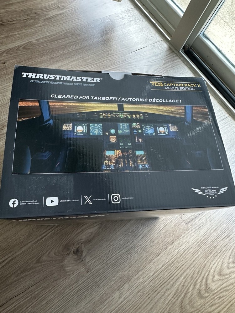 Thrustmaster TCA Captain Pack X Airbus Edition – Gently Used | Xbox & PC |