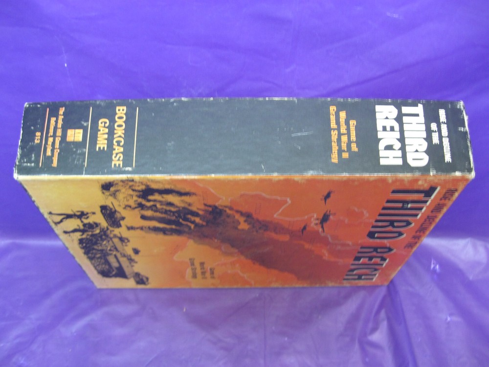 Avalon Hill Rise & Decline Third Reich 2nd Ed 1976 Good Condition