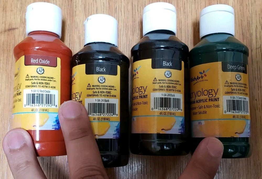 Acryology Acrylic Paint (8 bottles)