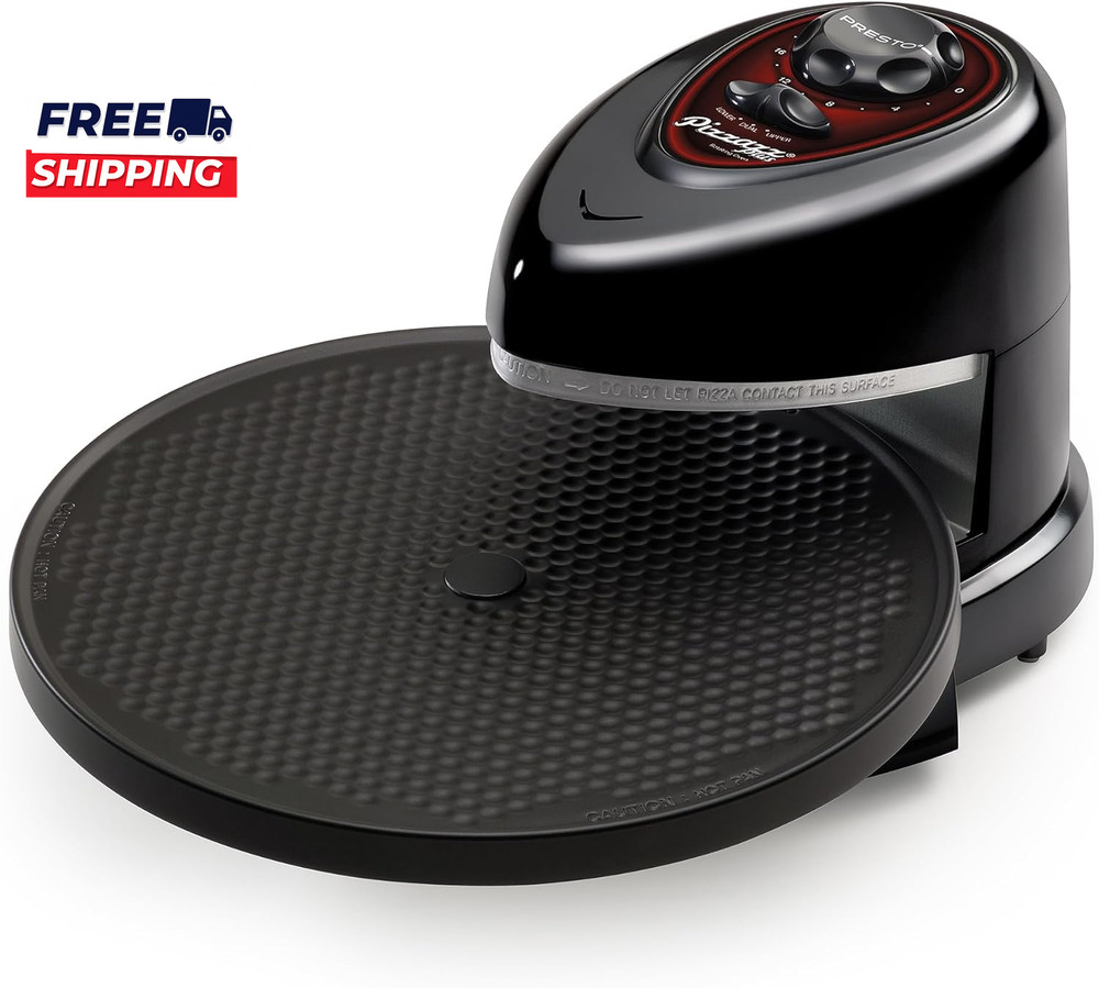 03430 Pizzazz plus Rotating Oven Black