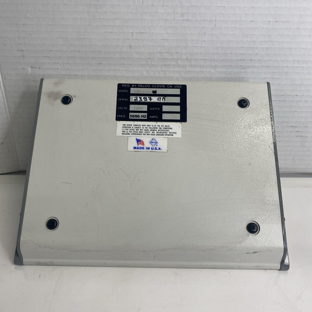 Pelco KBD4000 Multiplexer Keyboard Controller w/ Joystick