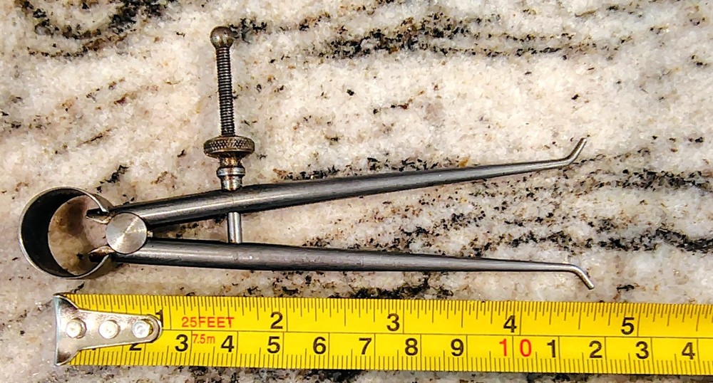 🗽VINTAGE MINI GENERAL 4" ID CALIPER