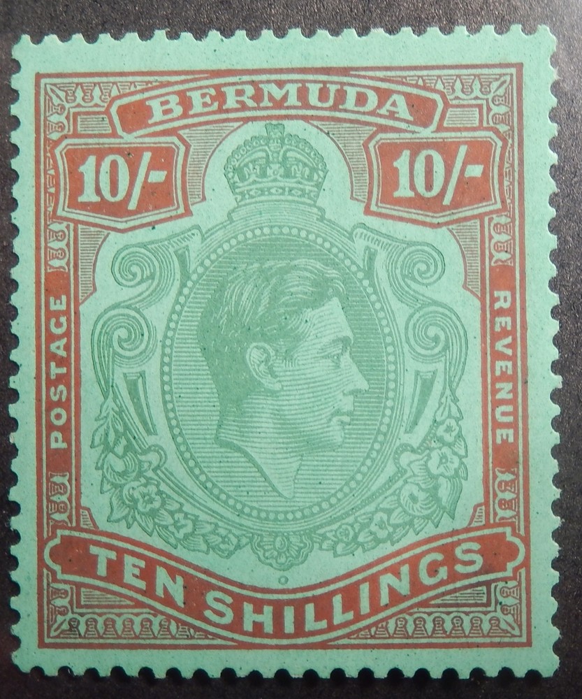 Bermuda Scott #126a, Mint OG Never Hinged, p#14