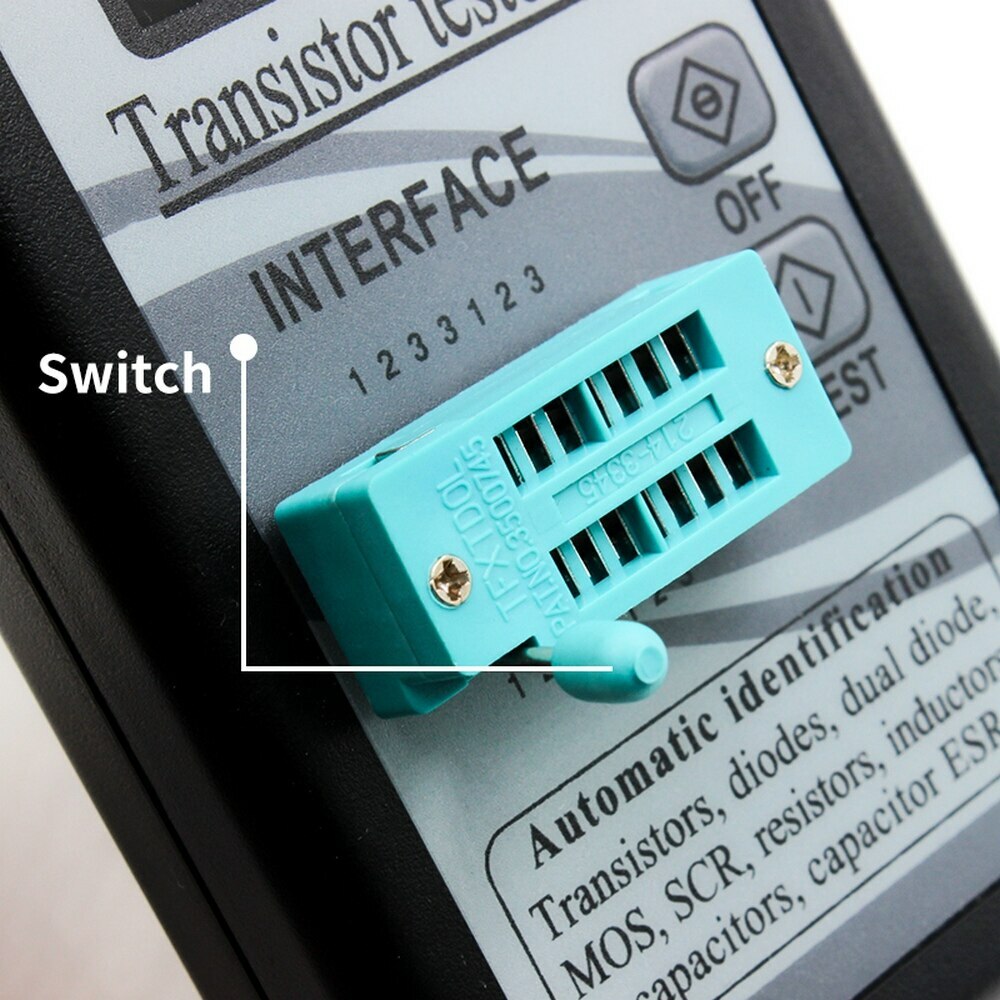 M328 Transistor Tester Diode Triode Capacitance Meter LCR ESR Meter Inductance