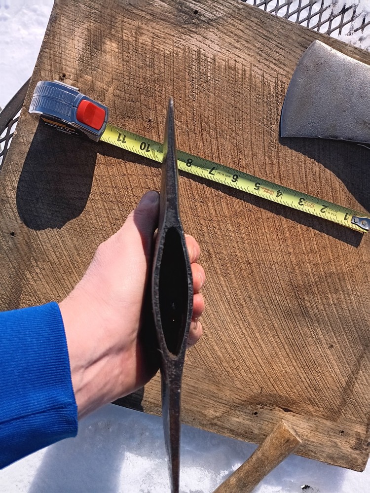 Antique Double Bit Axe Head 3 lbs 9 oz