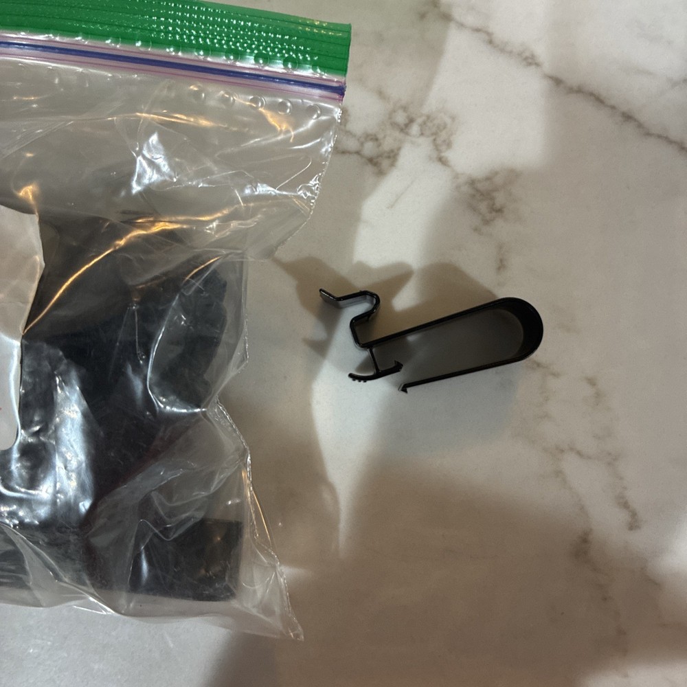 IronRidge 29-4000-077 Solar Panel Wire Clips Kit 20 per Bag Black