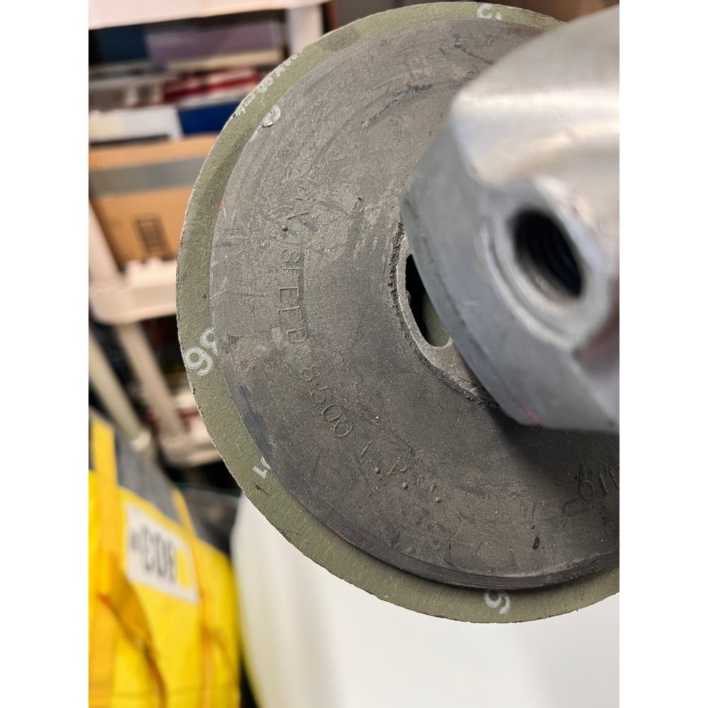 7" Right Angle Sander Tool Grinder Pneumatic Powered Tool Sanding Disc