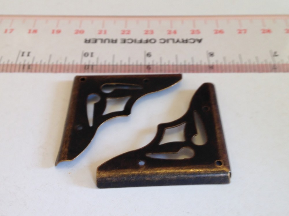 2 pc of Box Cabinet Chest Drawer Handle Pull Knob Corner Protector-Mahjong_#1C
