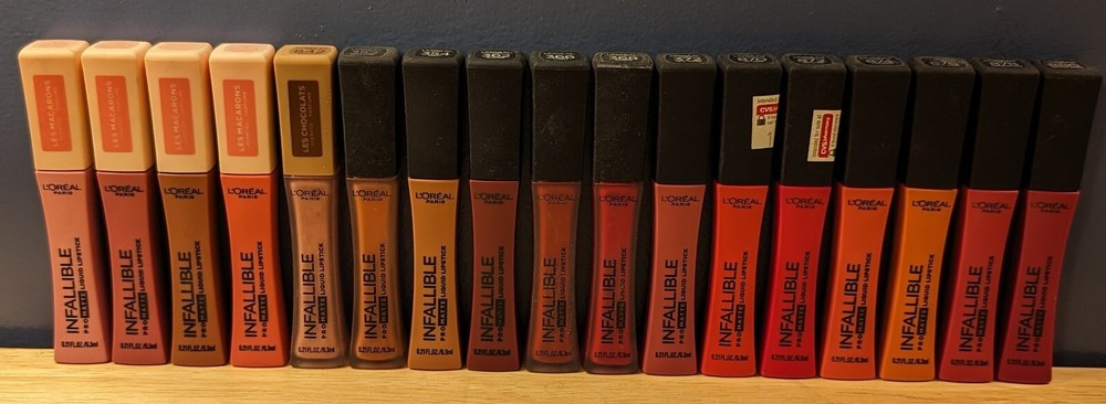 L'oreal Infallible Pro-Matte Liquid Lipstick, You Choose!