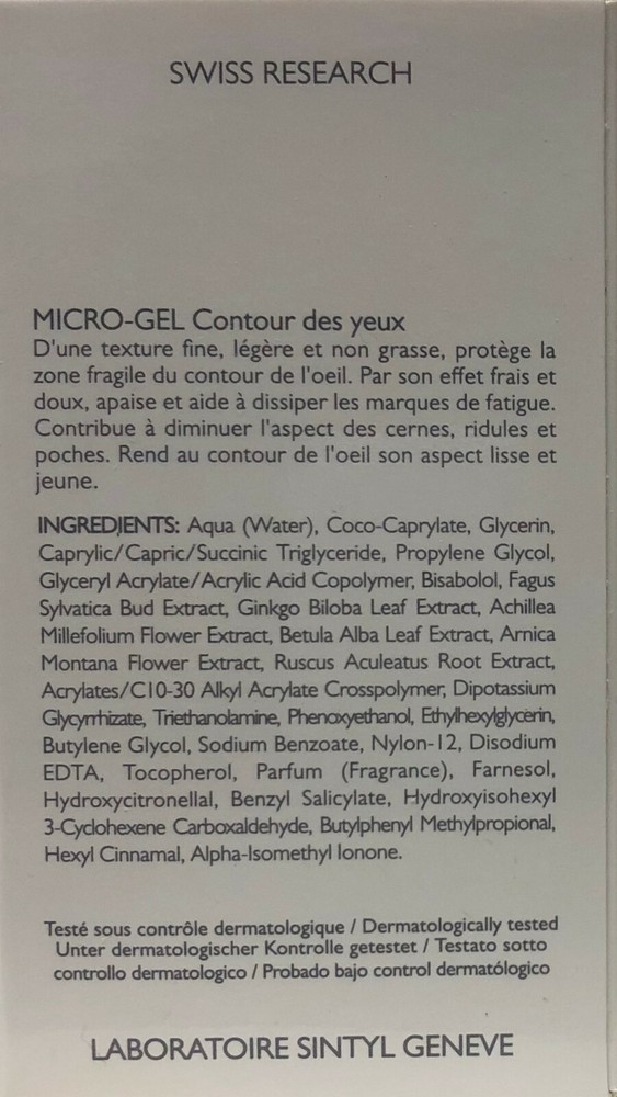 Methode Physiodermie Eye Contour Micro Gel - 20 ml / 0.67 oz