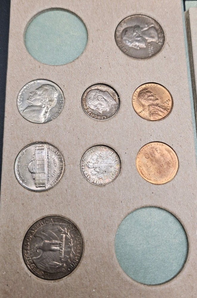 1955 P-D-S Uncirculated Mint Set | Nice Original Coins!
