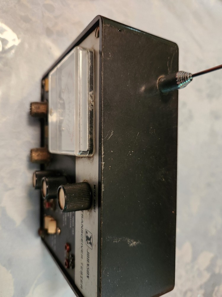 Vintage Johnson Portable Transceiver Tester Untested
